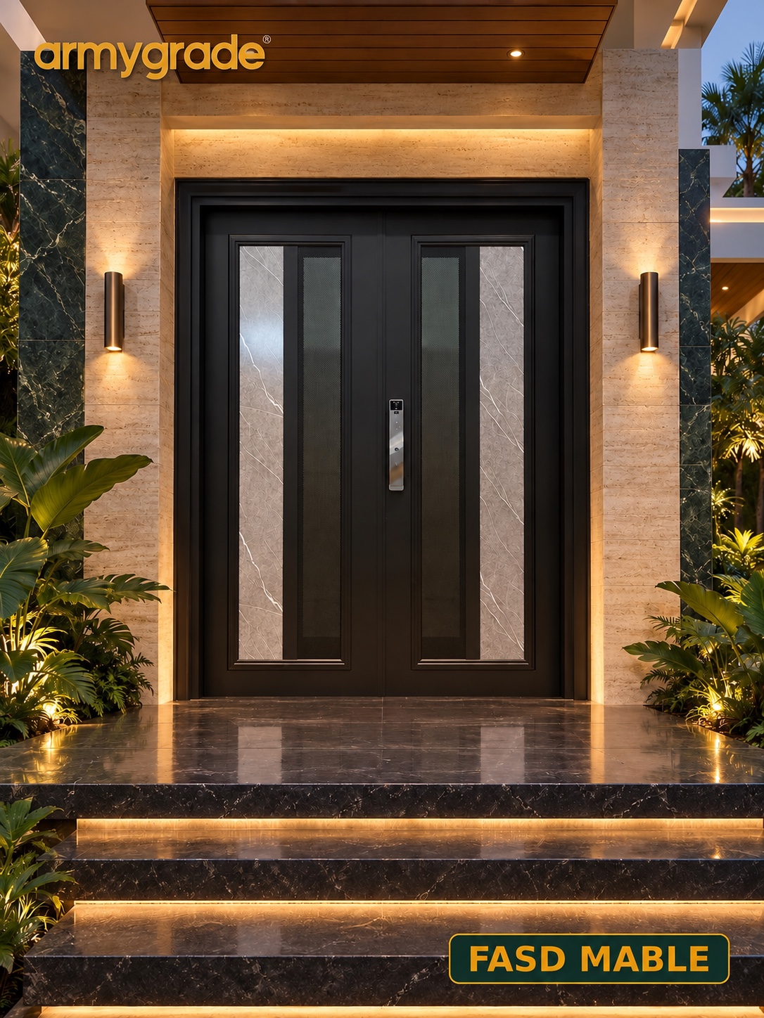 Armygrade FASD MABLE fully aluminium safety door