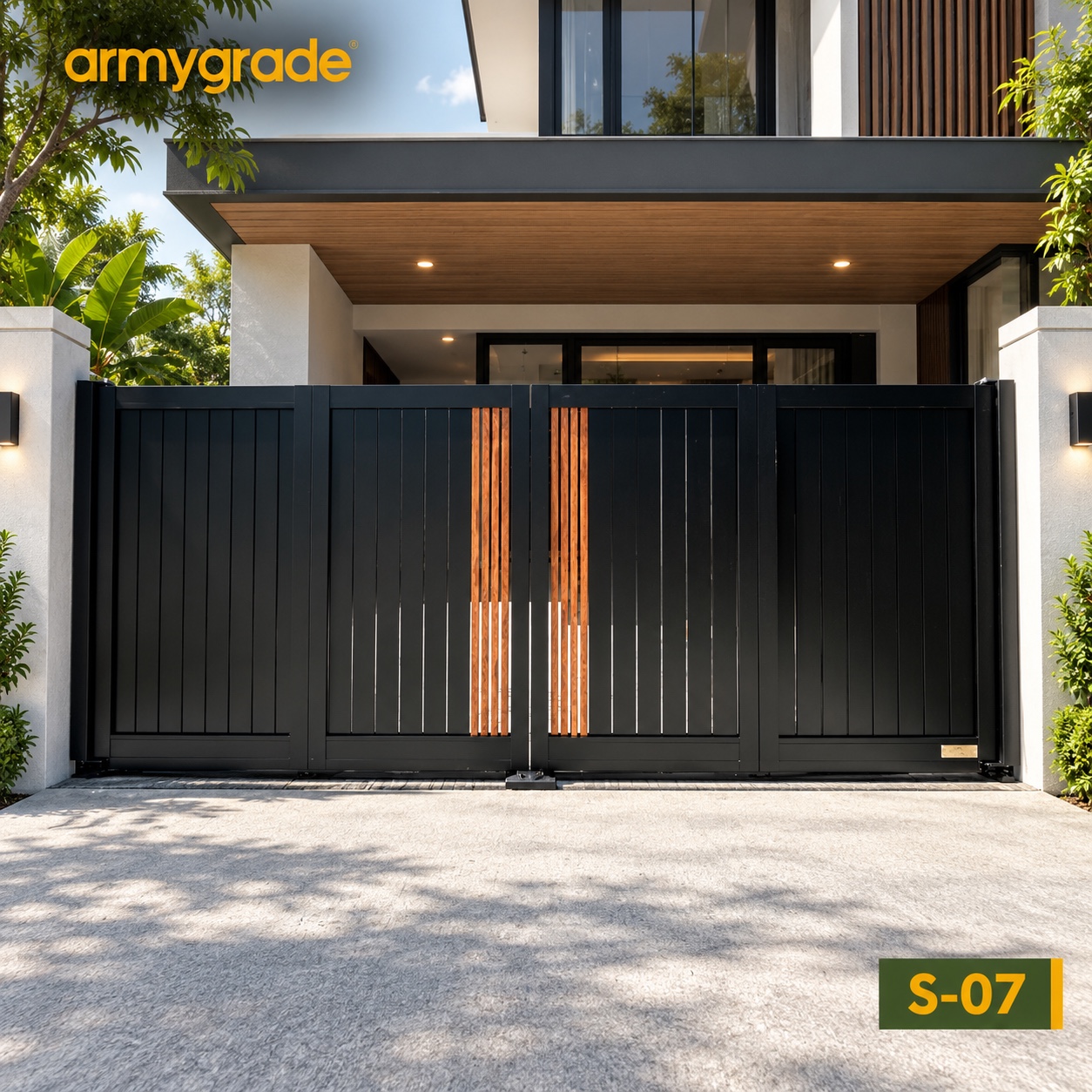 Armygrade S-07 trackless autogate