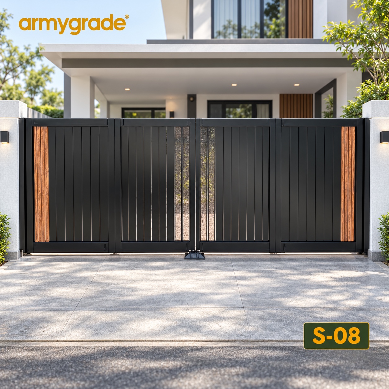 Armygrade S-08 trackless autogate